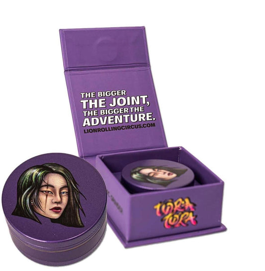 Lion Rolling Circus Grinder m. Keramik 3-tlg.